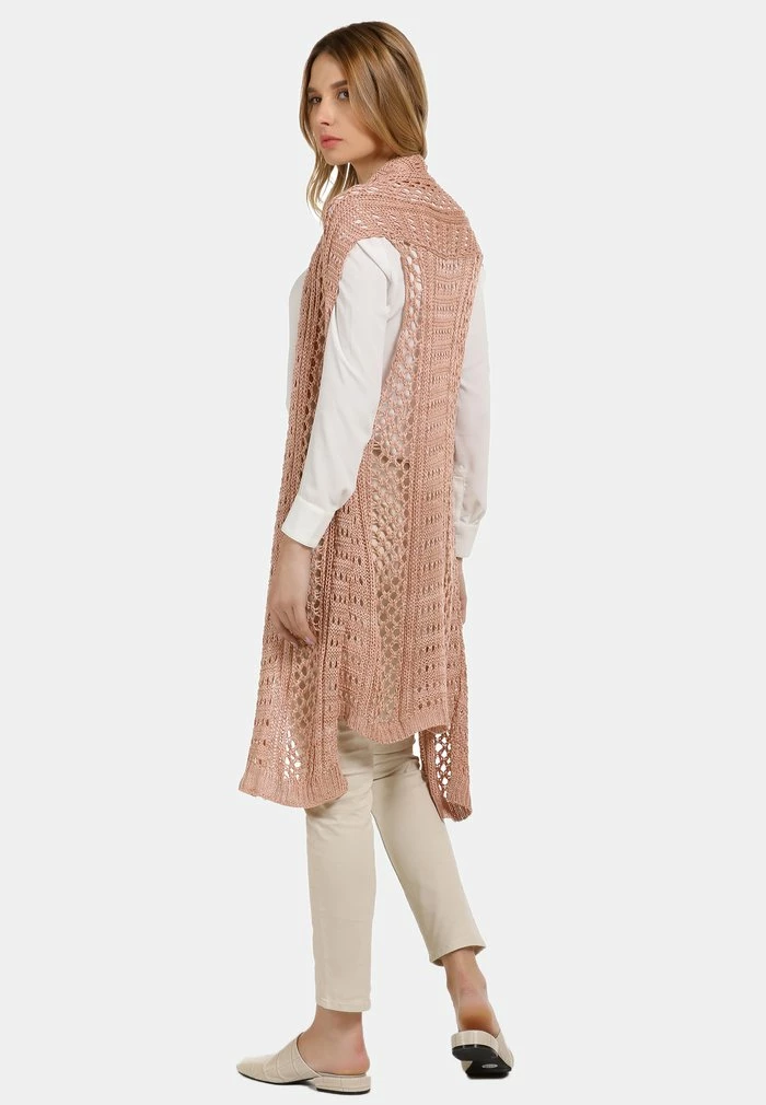 Usha LONGWESTE - Gilet - Pink 3 Usha LONGWESTE - Gilet - Pink – Image 3