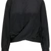 Usha Blouse - Schwarz -Usha Elegant Magasin 02673b45d2964489ae0aea3e8bf4d2fb
