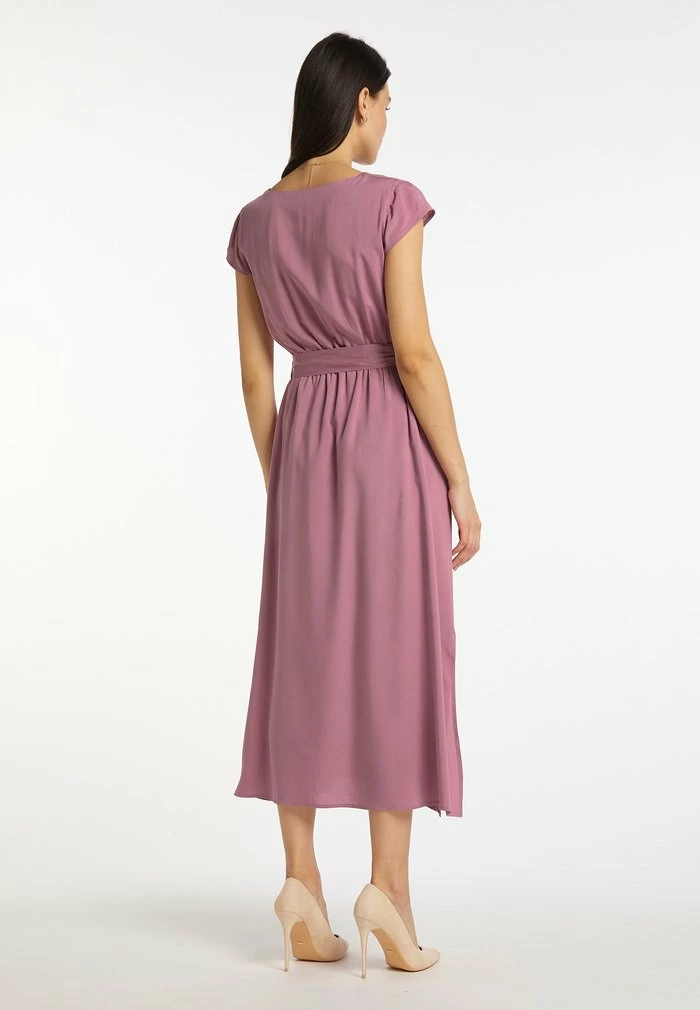 Usha Robe De Jour - Dunkelrosa 3 Usha Robe De Jour - Dunkelrosa â Image 3