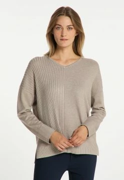 USHA LYNNEA - Pullover - Taupe Melange