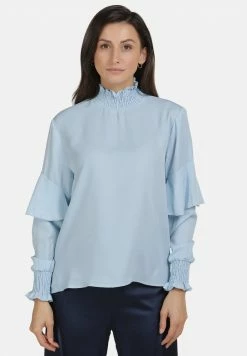Usha Blouse - Hellblau
