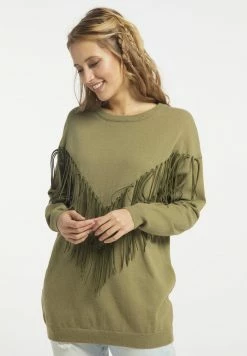 Usha Pullover - Oliv