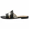 Usha Mules - Schwarz Mehrfarbig -Usha Elegant Magasin 0b0a5ea67c3c40d79bf19a557ff54fd2