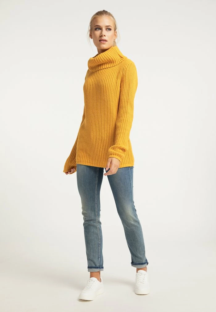 Usha Pullover - Senf 2 Usha Pullover - Senf – Image 2