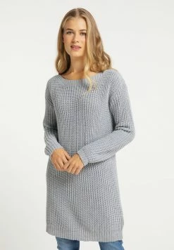 Usha Robe Pull - Grau Melange