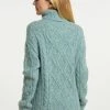 USHA SIVENE - Pullover - Grün Melange -Usha Elegant Magasin 0d0ca27264c643f398a118f55df7c218