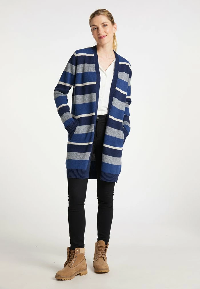 USHA FENIA - Gilet - Marine Mehrfarbig 2 USHA FENIA - Gilet - Marine Mehrfarbig – Image 2