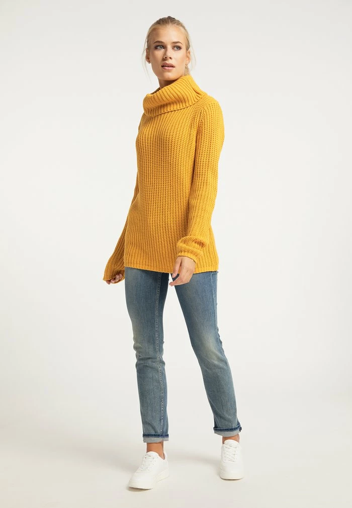 Usha Pullover - Senf 2 Usha Pullover - Senf – Image 2