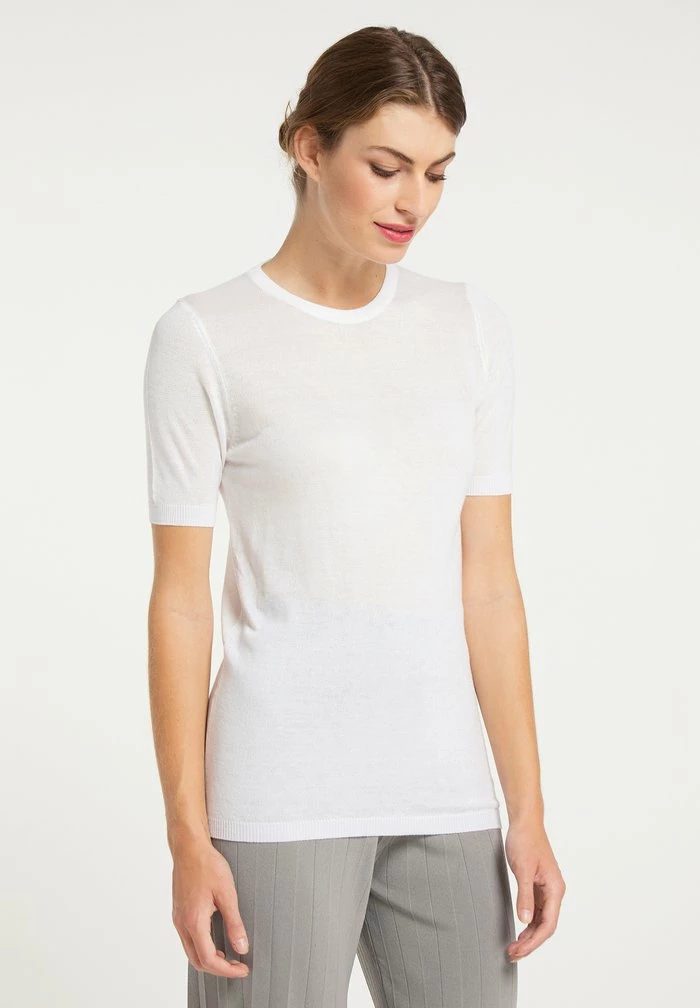 Usha T-shirt Basique - Weiss 1 Usha T-shirt Basique - Weiss