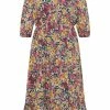 Usha MIT BLUMENPRINT - Robe De Jour - Grün Mehrfarbig -Usha Elegant Magasin 0db4e34356544233b31a7d7062259088