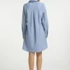 Usha Robe Chemise - Blau -Usha Elegant Magasin 0df568823db24b728250afcf89d1d624