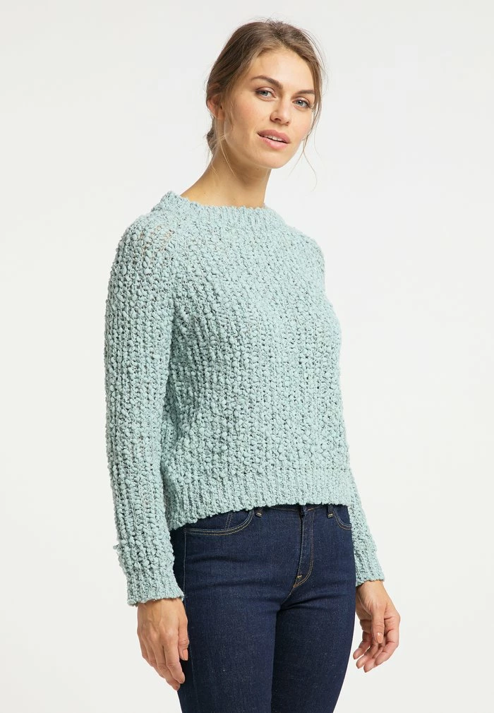 Usha Pullover - Türkis 1 Usha Pullover - Türkis