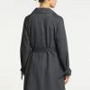 Usha Manteau Classique - Dunkelgrau -Usha Elegant Magasin 0f1c2a96cac64b3389c47c69f54114e5