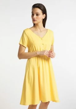 Usha Robe De Jour - Gelb