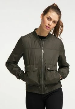 Usha Blouson Bomber - Dunkeloliv