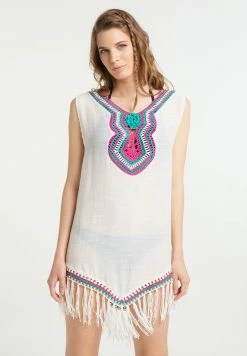 Usha TUNIKA - Tunique - Wollweiss