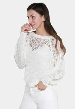 Usha Pullover - Wollweiss