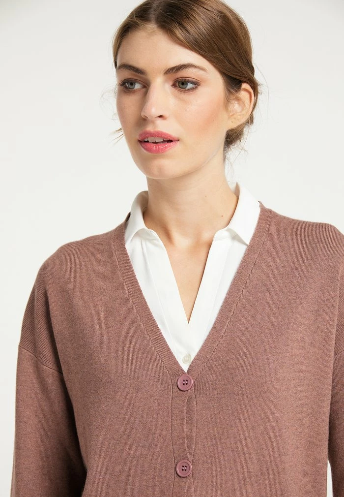 Usha Gilet - Taupe Melange 4 Usha Gilet - Taupe Melange – Image 4