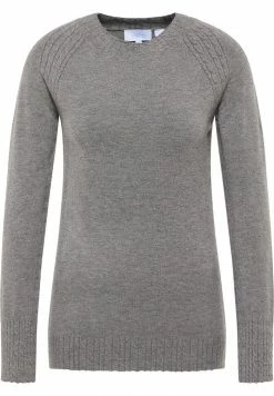USHA FENIA - Pullover - Grau Melange