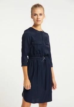 Usha Robe Chemise - Marine