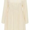 Usha Robe De Jour - Hellbeige -Usha Elegant Magasin 17ba400fba6b49d5b4b71a6ed73ead1e