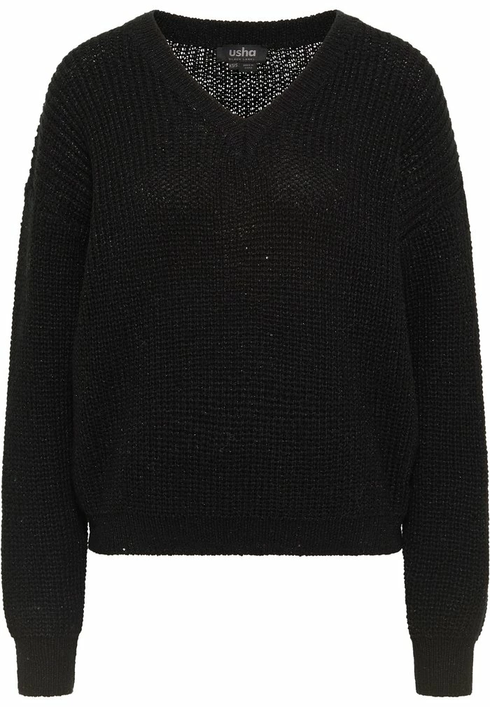 USHA NOWLES - Robe Pull - Schwarz 5 USHA NOWLES - Robe Pull - Schwarz – Image 5