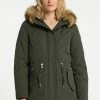 USHA LIBBI - Veste D'hiver - Dunkeloliv