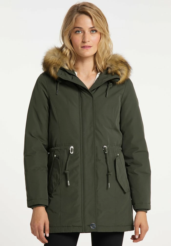 USHA LIBBI - Veste D'hiver - Dunkeloliv 1 USHA LIBBI - Veste D'hiver - Dunkeloliv