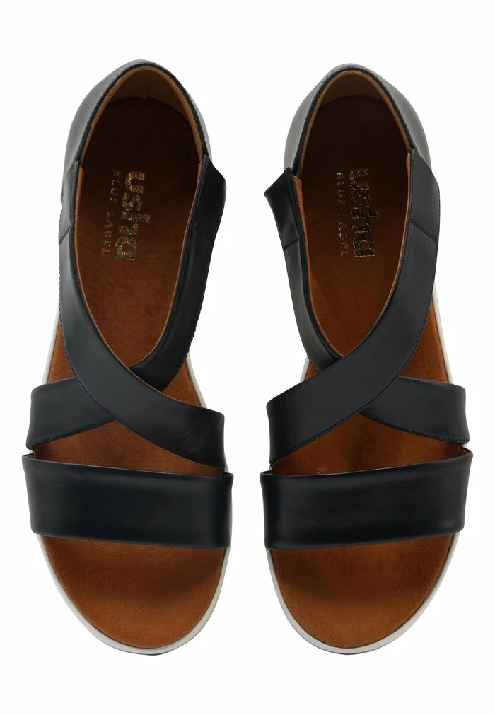 Usha Sandales Compensées - Marine 4 Usha Sandales Compensées - Marine – Image 4