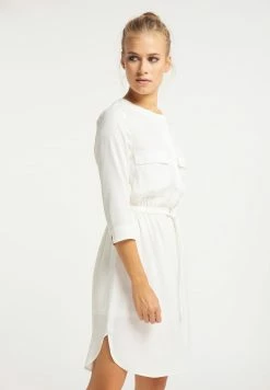 Usha Robe Chemise - Weiß