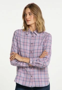 USHA FENIA - Chemisier - Rosa Mehrfarbig