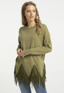 Usha Pullover - Oliv