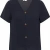 Usha Blouse - Navy -Usha Elegant Magasin 25371132e51349609f8ffcae94a9699a