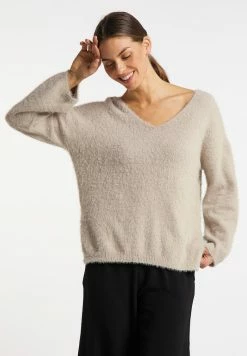 USHA LYNNEA - Pullover - Stein