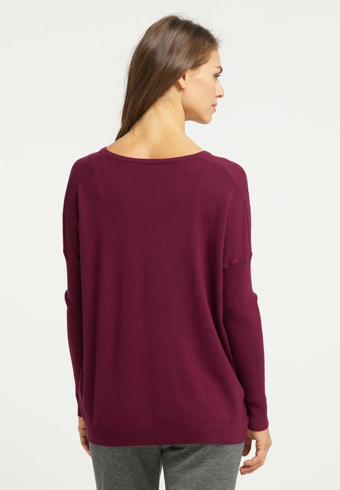 Usha Pullover - Bordeaux 3 Usha Pullover - Bordeaux – Image 3