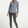 USHA FENIA - Chemisier - Blau Mehrfarbig -Usha Elegant Magasin 29f3380e48ee43b7bdf317d31bf281f6