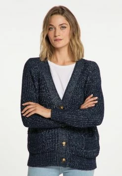 USHA NOWLES - Gilet - Nachtblau