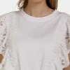 Usha Blouse - Wollweiss -Usha Elegant Magasin 2bdedb39de944a6c9f4649afb904d76f