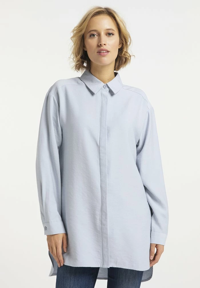 Usha Chemisier - Hellblau 1 Usha Chemisier - Hellblau