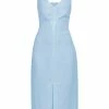 Usha Robe De Jour - Hellblau -Usha Elegant Magasin 2cb8b8c2ba224e2bbf025e7bf9ab5b40