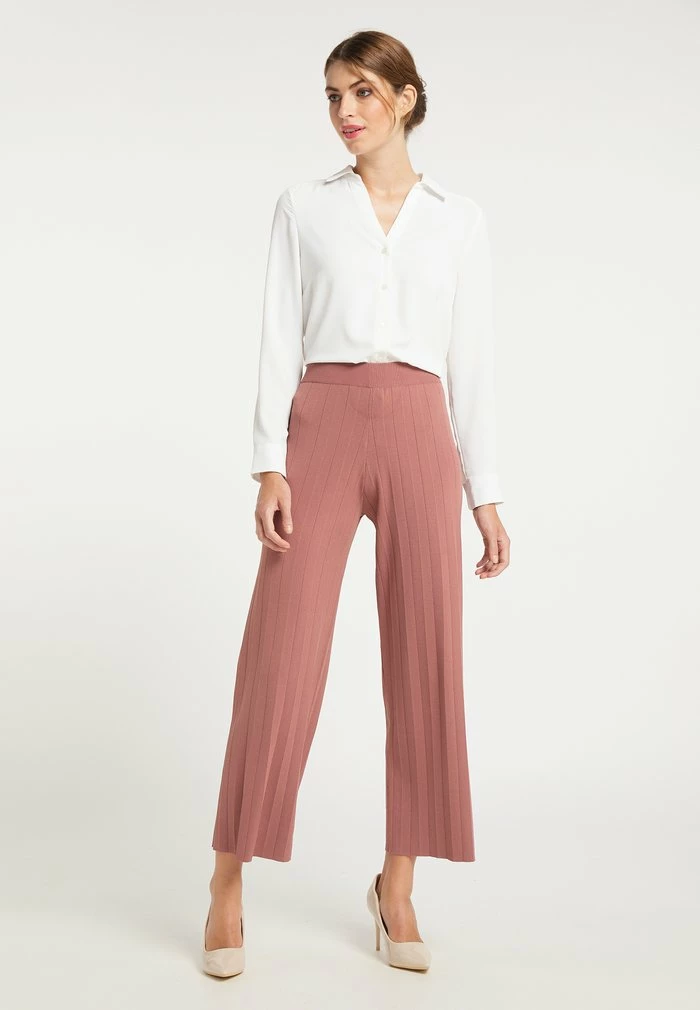 Usha Pantalon Classique - Dunkelrosa 2 Usha Pantalon Classique - Dunkelrosa â Image 2