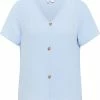 Usha Blouse - Hellblau -Usha Elegant Magasin 2f71925202194967b7d214dd0c48f105