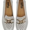 Usha Mocassins - Weiss -Usha Elegant Magasin 2f71fc4dd1924dd3a23bf34ec8d2b093