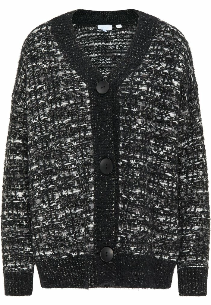 Usha Gilet - Schwarz Grau 5 Usha Gilet - Schwarz Grau – Image 5
