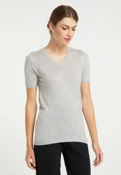 Usha T-shirt Basique - Grau Melange