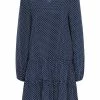Usha Robe De Jour - Marine -Usha Elegant Magasin 3312bd5978494566a151919026ff91d6