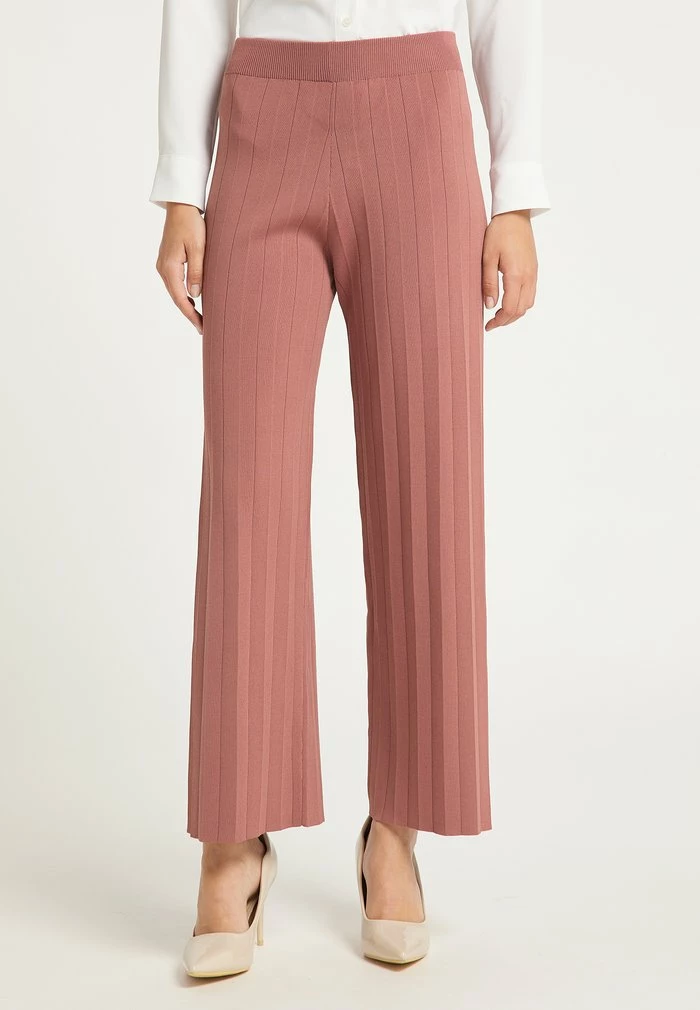 Usha Pantalon Classique - Dunkelrosa 1 Usha Pantalon Classique - Dunkelrosa