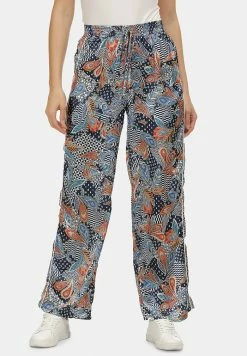 Usha Pantalon Classique - Marine Orange