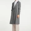 Usha Trench - Grau -Usha Elegant Magasin 3a3dbe1a96b9458d8a9d986e6605a6fd
