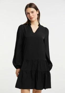 USHA QISHA - Robe De Jour - Schwarz